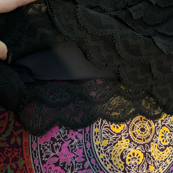 BlackMilk Clothing- Eyelash Skirt- Size Medium- PC - Picture 4 of 6